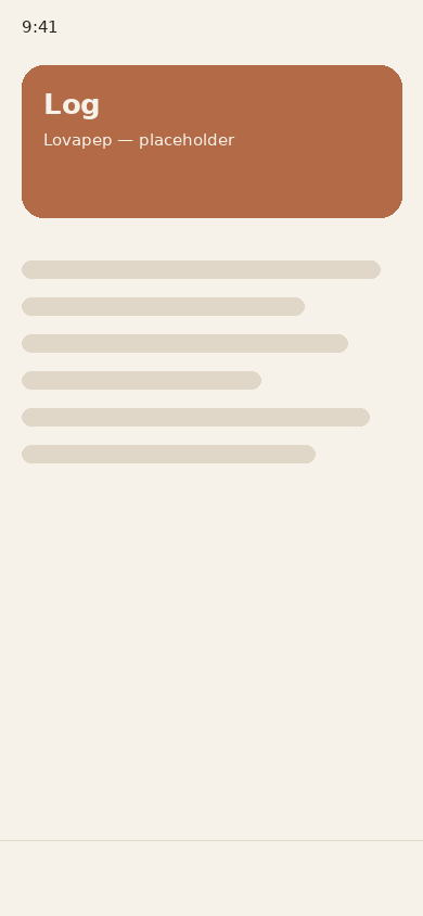 Dose log screen